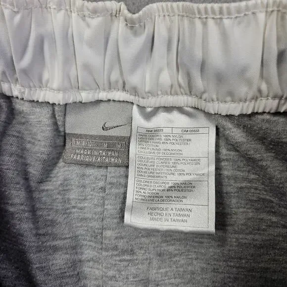 Vintage Nike Track Pants Womens Medium Blue Warm Up Lined Swoosh Sportswear Y2K - Picture 7 of 15